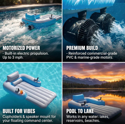 Motorized Floatie For Beach,Pool or Sea