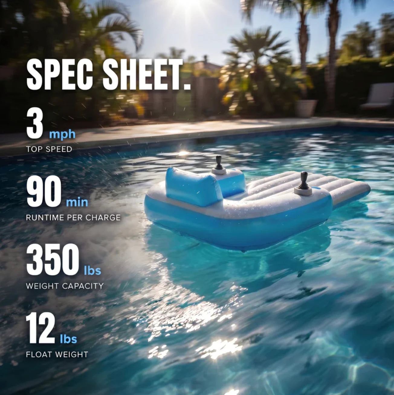 Motorized Floatie For Beach,Pool or Sea