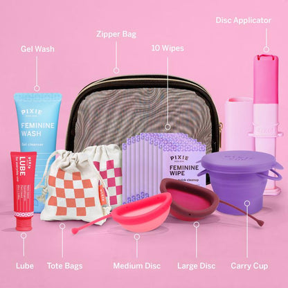 Menstrual Disc Kit for Feminine Care